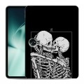 Дизайнерский силиконовый чехол для OnePlus Pad Поцелуй скелетов