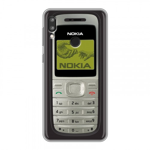 Дизайнерский силиконовый чехол для Lenovo K5 Pro Ретро Нокия