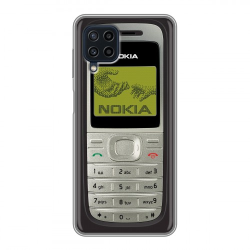 Дизайнерский силиконовый чехол для Samsung Galaxy A22 Ретро Нокия