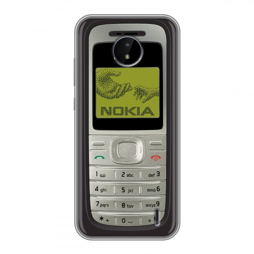 Дизайнерский силиконовый чехол для Nokia C20 Ретро Нокия