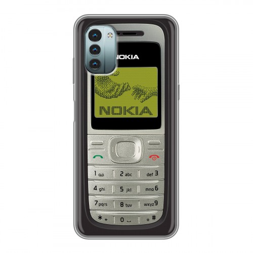 Дизайнерский силиконовый чехол для Nokia G11 Ретро Нокия