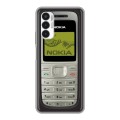 Дизайнерский силиконовый чехол для Tecno Pova 3 Ретро Нокия