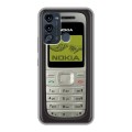 Дизайнерский силиконовый чехол для Itel Vision 3 Ретро Нокия