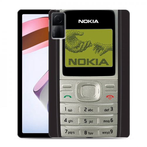 Дизайнерский силиконовый чехол для Xiaomi RedMi Pad Ретро Нокия