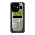 Дизайнерский силиконовый чехол для Tecno Spark 10C Ретро Нокия