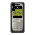 Дизайнерский силиконовый с усиленными углами чехол для Tecno Spark 10 Ретро Нокия
