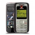 Дизайнерский пластиковый чехол для HTC Desire 500 Ретро Нокия