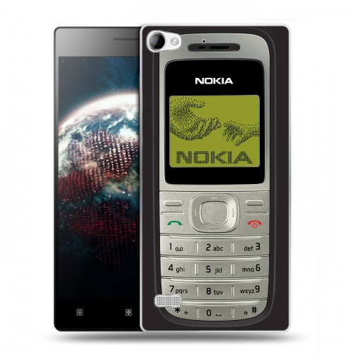 Дизайнерский пластиковый чехол для Lenovo Vibe X2 Ретро Нокия