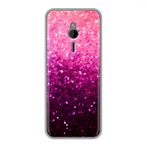 Дизайнерский силиконовый чехол для Nokia 230 Блестки