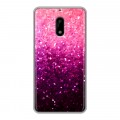 Дизайнерский пластиковый чехол для Nokia 6 Блестки