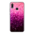 Дизайнерский силиконовый чехол для Huawei P20 Lite Блестки