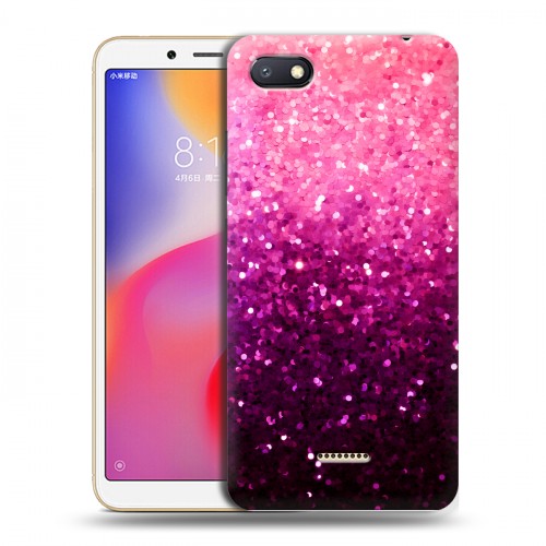 Дизайнерский пластиковый чехол для Xiaomi RedMi 6A Блестки
