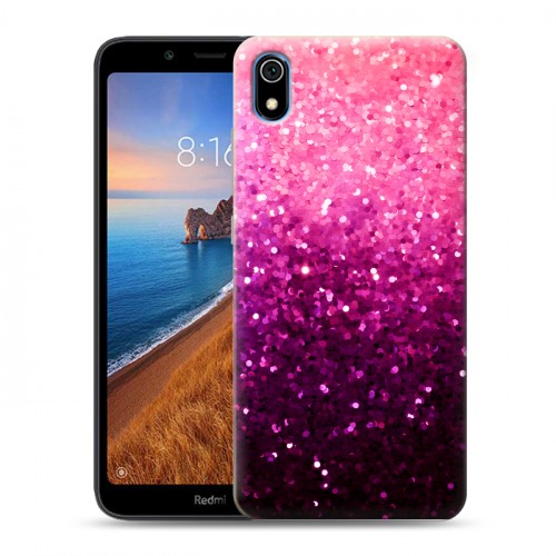 Дизайнерский пластиковый чехол для Xiaomi RedMi 7A Блестки