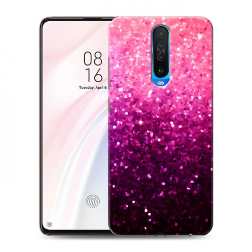 Дизайнерский пластиковый чехол для Xiaomi RedMi K30 Блестки