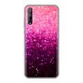 Дизайнерский силиконовый чехол для Huawei Y8p Блестки