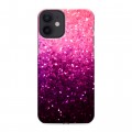 Дизайнерский силиконовый с усиленными углами чехол для Iphone 12 Mini Блестки