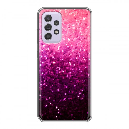 Дизайнерский силиконовый чехол для Samsung Galaxy A52 Блестки