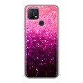 Дизайнерский силиконовый чехол для OPPO A15 Блестки