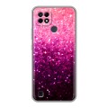 Дизайнерский силиконовый чехол для Realme C21 Блестки