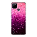Дизайнерский силиконовый чехол для Realme C21Y Блестки