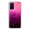 Дизайнерский силиконовый с усиленными углами чехол для OPPO A55 Блестки