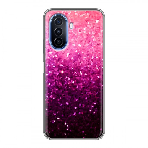 Дизайнерский силиконовый чехол для Huawei Nova Y70 Блестки
