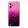 Дизайнерский силиконовый чехол для Realme C31 Блестки