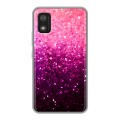 Дизайнерский силиконовый чехол для Itel A17 Блестки