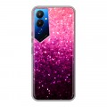 Дизайнерский силиконовый чехол для Tecno Pova 4 Блестки