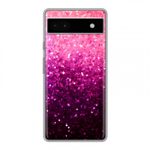 Дизайнерский силиконовый чехол для Google Pixel 6a Блестки