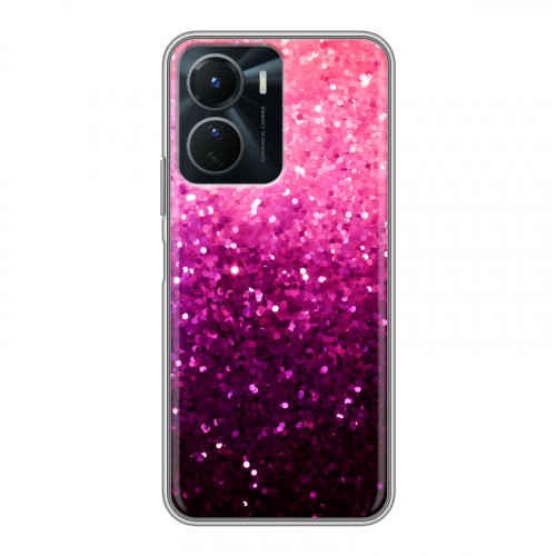 Дизайнерский силиконовый чехол для Vivo Y16 Блестки