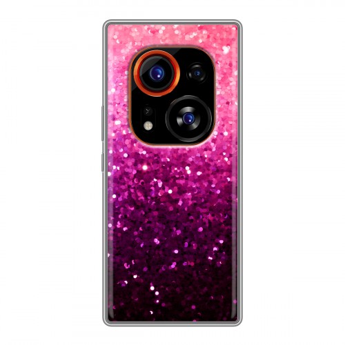 Дизайнерский силиконовый чехол для Tecno Phantom X2 Pro Блестки