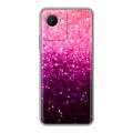 Дизайнерский силиконовый чехол для Realme C30s Блестки