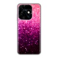 Дизайнерский силиконовый чехол для Tecno Spark 10C Блестки