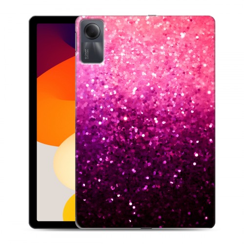 Дизайнерский силиконовый чехол для Xiaomi RedMi Pad SE Блестки