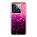 Дизайнерский силиконовый чехол для Xiaomi 14 Pro Блестки