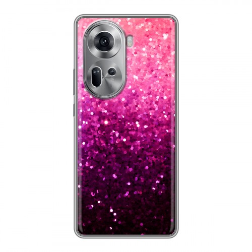 Дизайнерский силиконовый чехол для OPPO Reno 11 Блестки