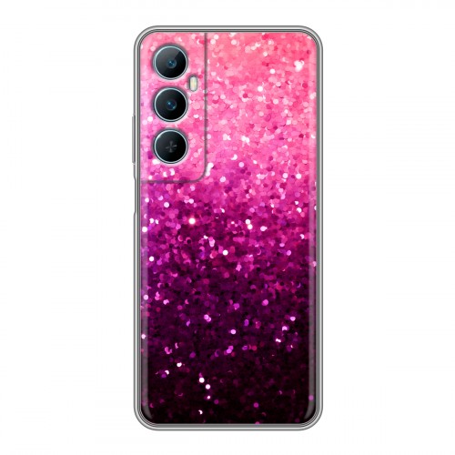 Дизайнерский силиконовый чехол для Realme C65 Блестки