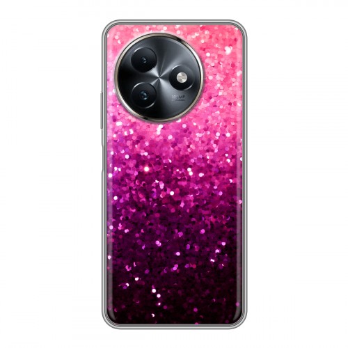 Дизайнерский силиконовый чехол для Itel S24 Блестки