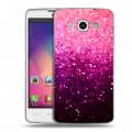 Дизайнерский пластиковый чехол для LG L60 Блестки