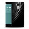Дизайнерский пластиковый чехол для Doogee Y6 Текстура металла