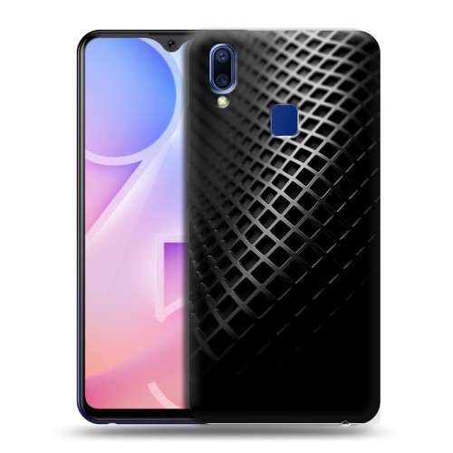 Дизайнерский пластиковый чехол для Vivo Y95 Текстура металла