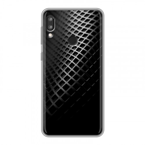 Дизайнерский силиконовый чехол для Lenovo K5 Pro Текстура металла