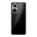Дизайнерский силиконовый чехол для Huawei Honor 50 Текстура металла