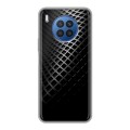 Дизайнерский силиконовый чехол для Huawei Nova 8i Текстура металла
