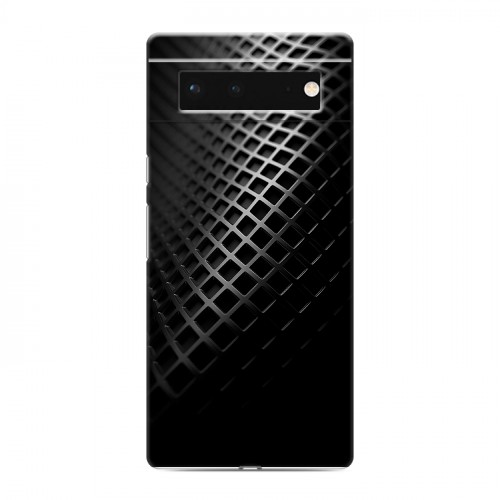 Дизайнерский силиконовый чехол для Google Pixel 6 Текстура металла