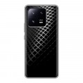 Дизайнерский силиконовый чехол для Xiaomi 13 Pro Текстура металла