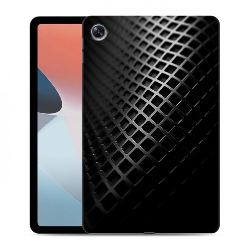 Дизайнерский силиконовый чехол для OPPO Pad Air Текстура металла