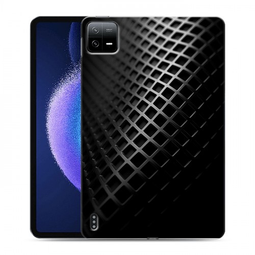 Дизайнерский силиконовый чехол для Xiaomi Pad 6 Текстура металла