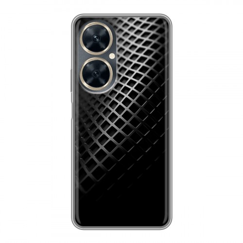 Дизайнерский силиконовый чехол для Huawei Nova 11i Текстура металла